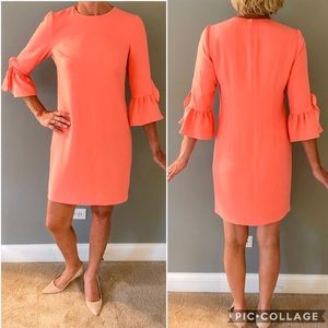 Maggy London coral dress